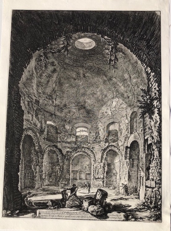 Vista interior del templo della Torre